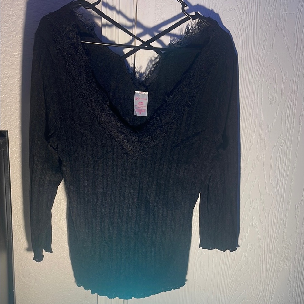 NOBO Black Long Sleeve Dress